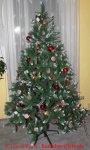 Yorbay Weihnachtsbaum - fertig geschmückt